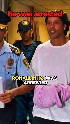 The Day Ronaldinho Played Football in Prison 😳 #football #soccer #ronaldinho