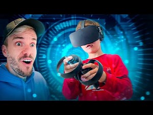 JOGANDO VR OCULUS PELA PRIMEIRA VEZ - Família Brancoala