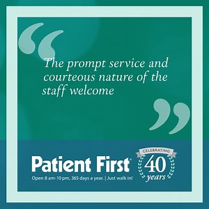 53 reactions · 5 comments | Our goal is to provide access to quality medical care as convenient as possible for all of our patients. | Patient First | Facebook