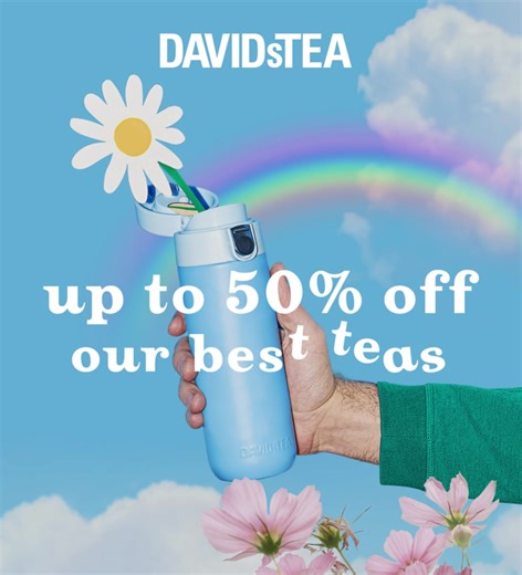 13K views · 487 reactions |  Our Spring Cleaning Event is on  Who doesn’t love a sale? | DAVIDsTEA | Facebook