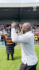 💯 Togetherness key 👊 Port Vale boss Darren Moore on a special day for the Valiants! 🆙🥳 #EFL | EFL