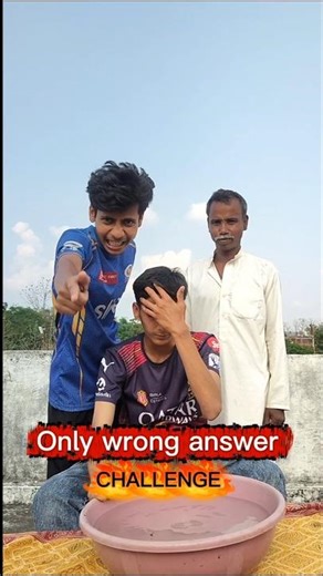 wrong answer challenge🤣🤣#challenge#funnychallenge#wrong