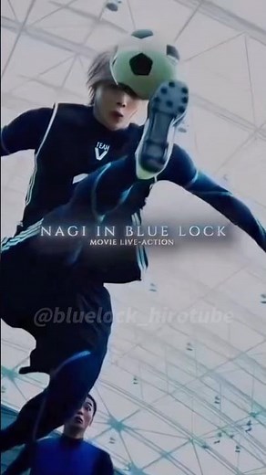 【ブルーロック】実写版凪誠士郎！#ブルーロック #ブルーロック #サッカー