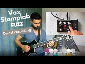 Vox Stomplab 2G Fuzz direct recording demo