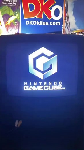 GameCube startup easter egg! 😲 #retrogaming #retro #gaming #nintendo #fyp #foryoupage #gamecube #secret #easteregg