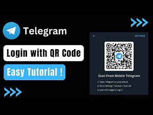 How to Log Into Telegram with QR Code !