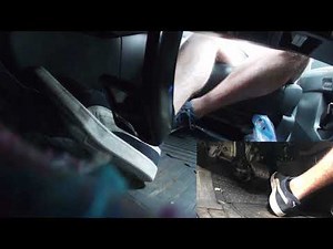 POV Driving in Sneakers and Socks