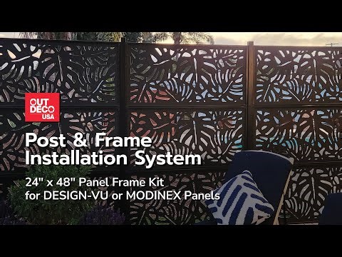 Outdeco USA 24x48 Surface Mount Installation Design Vu Modinex