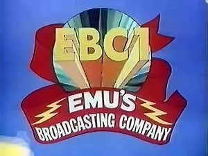 Emu has his own channel , EBC1 in 1976. Rod Hull is joined by Billy Dainty and Barbara New | TVARK