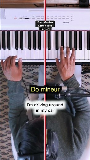 Fools Garden - Lemon Tree - Piano tutorial Partie 1 #piano #cover #pianotutorial #pianotuto