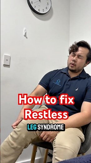 How to fix restless leg syndrome