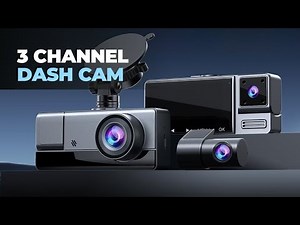 Icesky 3 Channel WiFi Dash Cam: 4K+1080P Front and Rear Camera! | Review