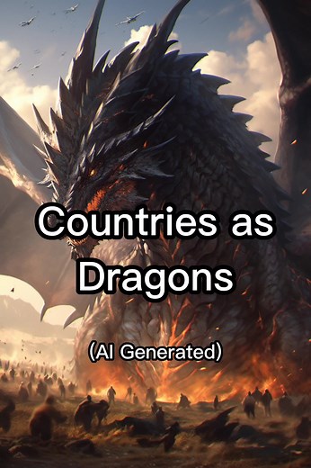 Asking AI to Draw Countries as Dragons! #ai #aiart #midjourney #dragon #dragons #country