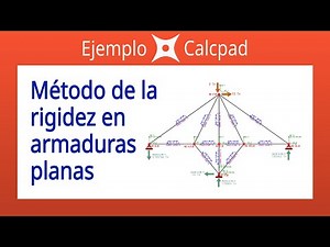 Método de la rigidez en armaduras planas - Memorias de cálculo con Calcpad - 28