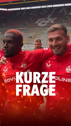 1. FC Kaiserslautern on Instagram: "Die #KurzeFrage vom #Betze. Heute: ohne die richtige Antwort*. *Wir verzeihen den Jungs, weil sie Fritz Walter nie live spielen gesehen haben, okay? 欄"