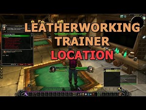 leatherworking Trainer Location In Goldshire (WoW Classic)