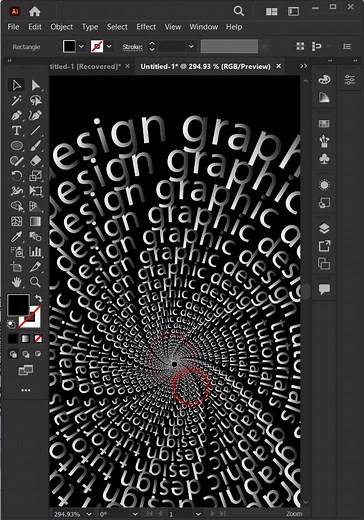 Transform Text Effect in Adobe Illustrator #foryou #adobeillustrator #graphic #design #graphicdesign #graphicdesigner #viral #trending