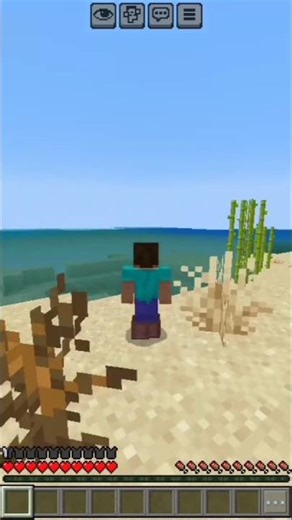 Run until you find Mesa biome #minecraft #minecraftgameplay #gaming #minecraftgaming