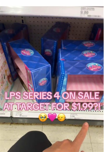 🚨 LPS S4 ON SALE AT TARGET FOR ONLY $1.99?!?! I’m considering going to another target to find them bc that’s such a good deal🥹🩷🙂‍↔️ #shopwithme #lps #lpstiktok #target #targetfinds