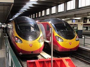 ヨーロッパの鉄道風景