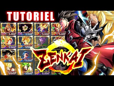 COMMENT ZENKAÏ VOS PERSOS DRAGON BALL LEGENDS ?!