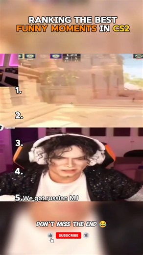 Top 5 best funny moments in CS2 😂 #cs2 #cs2 #cs2memes #shorts