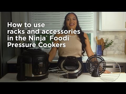 Pressure Cooker | How to Use Racks and Accessories (Ninja® Foodi® Pressure Cookers)
