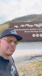 Head Smashed-In Buffalo Jump World Heritage Site #museum #legend #fbreels #Blackfoot #alberta #northamerica #canada | LJ Muskwa