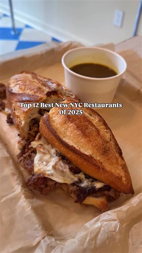 Eats By NYC on Instagram: "Top 12 best new NYC restaurants to open in 2025!"