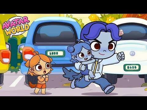 BLUEY IN AVATAR WORLD 🐾 Daddy Dropoff | Full Episodes