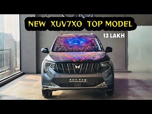 New Mahindra XUV 7XO AX7L Top model Diesel Detailed Walkaround ✅