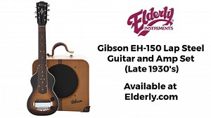 5.7K views · 122 reactions | A very sweet set! This seven string beauty from the late 1930's includes a very cool Gibson 1X12 Combo Amp. Steve Olson demonstrates the Gibson EH-150 Lap Steel Guitar, available now: https://goo.gl/Jd9e8F | Elderly Instruments | Facebook