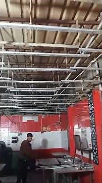 #gyproc #gypsum #fall #ceiling #framing #and #bored #finish $