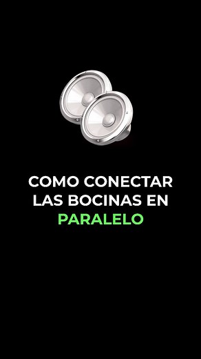 81K views · 1.2K reactions | Como conectar las bocinas en paralelo #Bocinas #sistemasdeaudio #audioprofesional | Circuitos Listos | Facebook