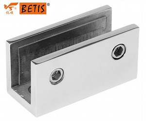 [Hot Item] 304-Stainless-Steel Shower Enclosure Sliding Glass Door Bottom Guide