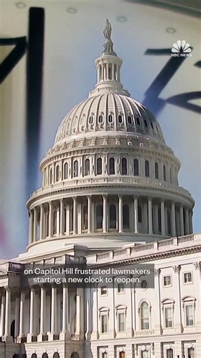 The effects of the government shutdown are slowly tickling through the U.S. as political leaders begin the countdown to the end of the shutdown. | NBC News