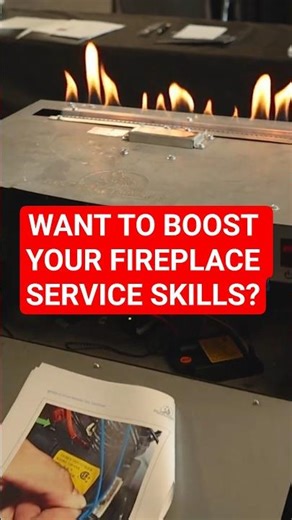 Portable Fireplace Simulator Training! #WST #wolfsteeltech #proflame #dexen