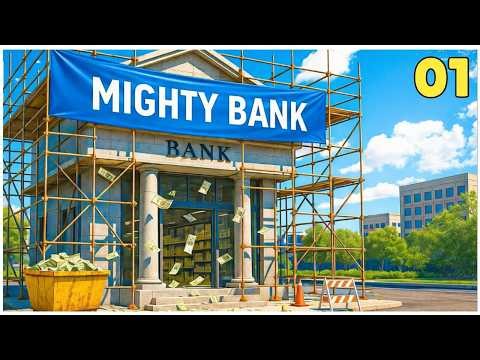 I OPENED MY OWN BANK || BANKER SIMULATOR GAMEPLAY #1