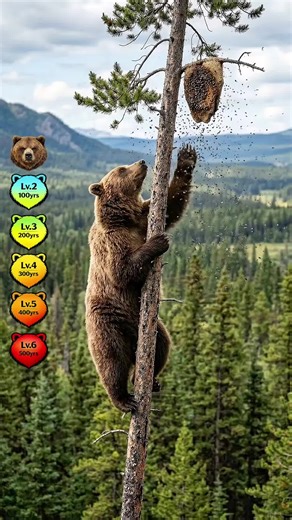 Immortal Grizzly Bear #bear #survival | bear