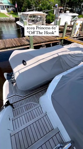 1.4K views · 30 reactions | Listing link in comments! 2019 Princess 62’ “Off The Hook” comes beautifully upgraded and professionally yacht managed.Perfect for the beautiful tropics! | United Yacht Sales | Facebook