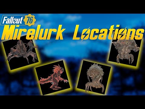 Fallout 76 - Mirelurk Locations