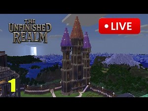 Wizard Tower Build – Unfinished Realm SMP (PT 1)