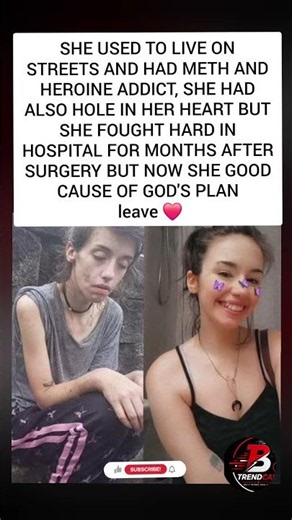 From Meth & Heroin Addict Living on Streets to Beautiful Transformation God's Plan ❤️