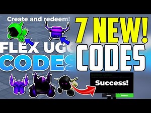*NEW* ALL WORKING CODES FOR FLEX UGC IN NOVEMBER 2025 - ROBLOX FLEX UGC CODES