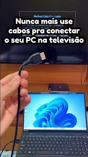 How to mirror your computer screen to your TV without using cables #tips #tricks #computer #windows