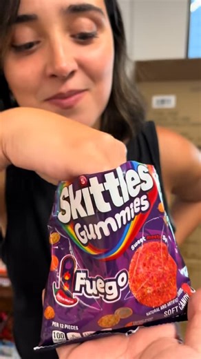 SKITTLES on Instagram: "Skittles Gummies Fuego. spicy *and* sweet. Now available on our TikTok Shop! #nationalhotandspicyfoodday"