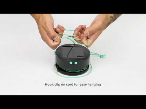 Solar Powered LED Camping String Lights - Phone Charger, 100 Lumens, Rechargeable via Solar & USB...