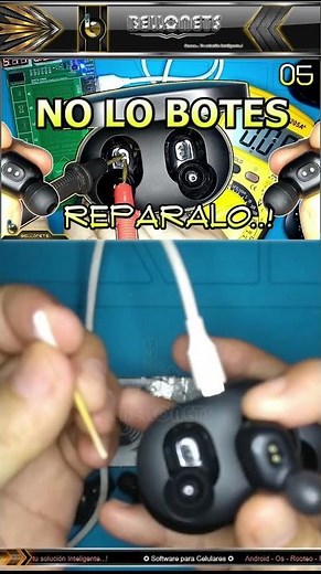 🎧 NO LOS BOTES REPARA Y RECUPERA TUS AUDÍFONOS INALAMBRICOS ‪@bellonets‬