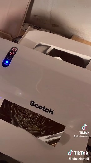 Since I figured it out I thought I should share. You need a laser printer or else it won’t work! #scotchlaminator #foiling