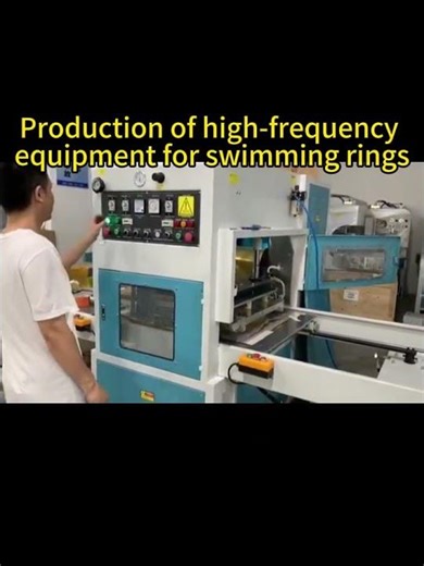 Production of high frequency equipment for swimming rings#highfrequecymachine #swimmingpool